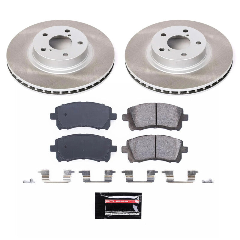 PowerStop Power Stop 2000 Subaru Outback Front Semi-Coated Rotor Kit