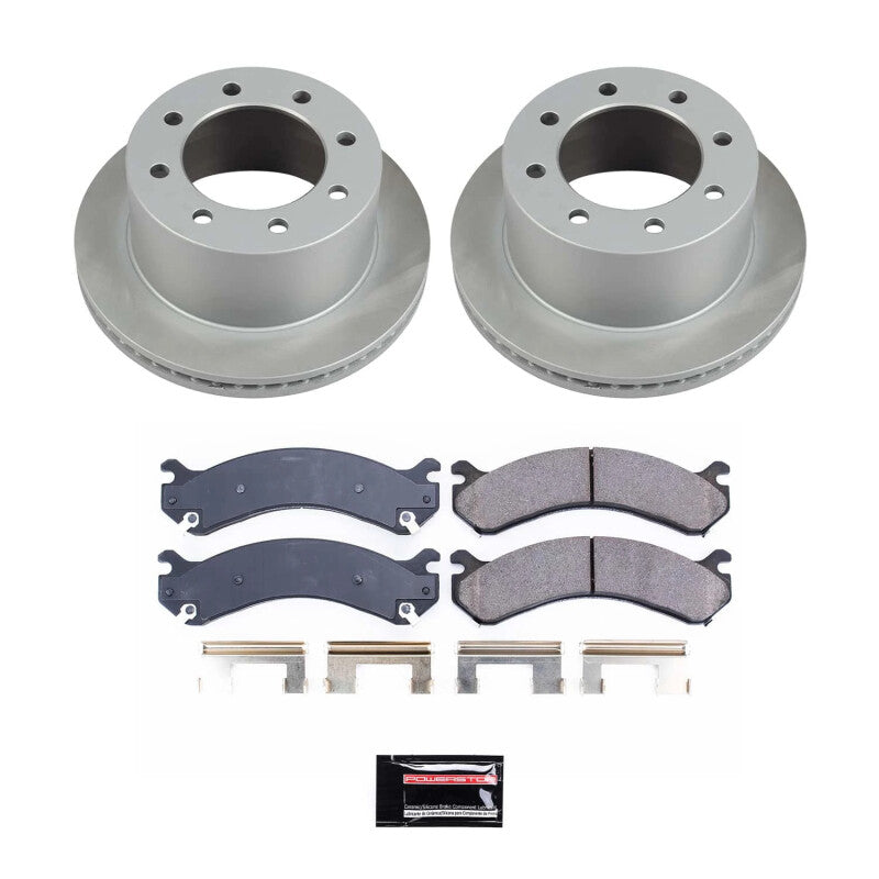 PowerStop Power Stop 07-10 GMC Sierra 3500 HD Rear Semi-Coated Rotor Kit