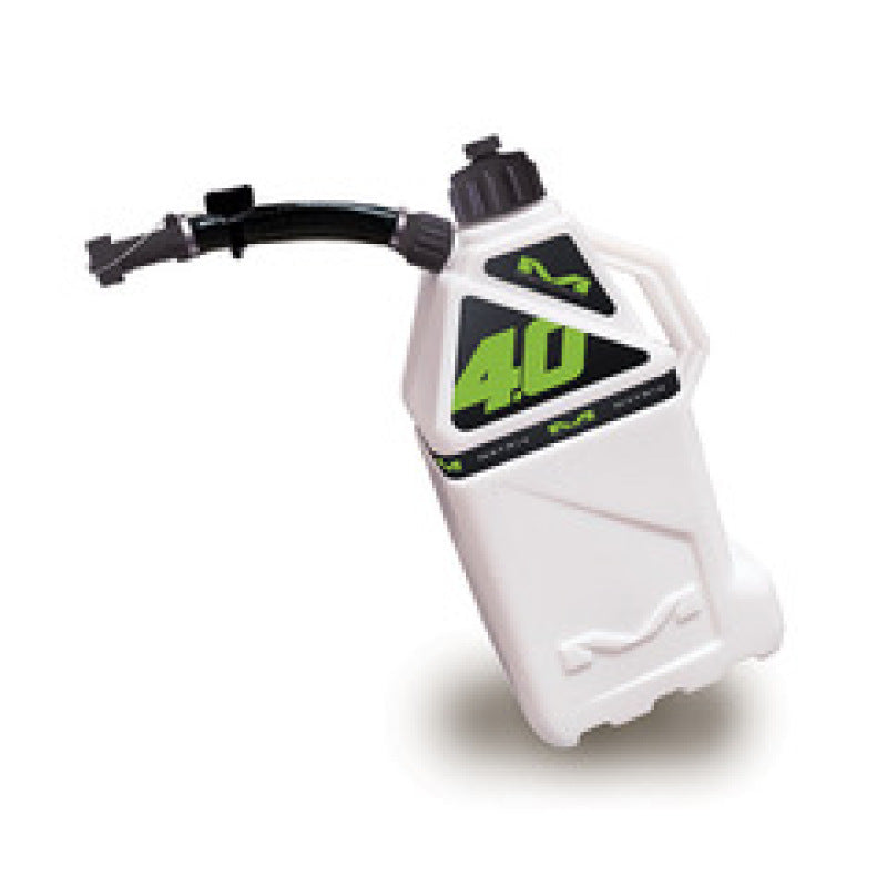Matrix Concepts M4 0.4 Gallon Utility Can White-Green