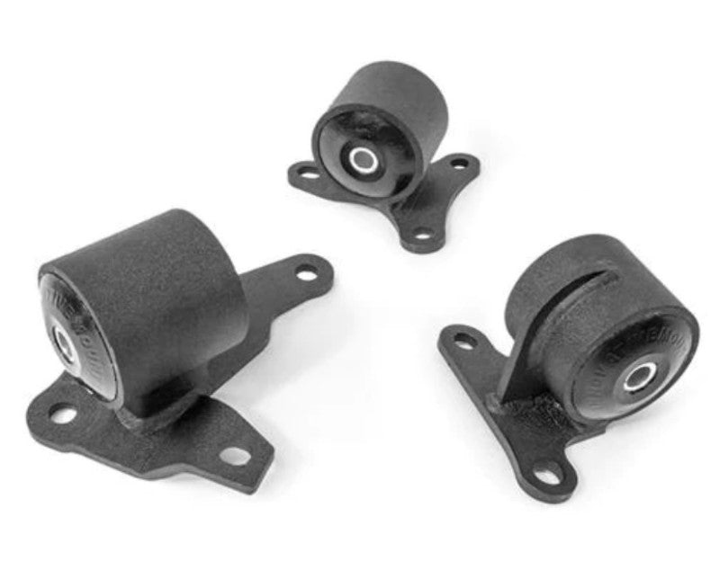 Innovative Mounts Innovative 90-93 Accord H/F Series Black Steel Mounts 95A Bushings