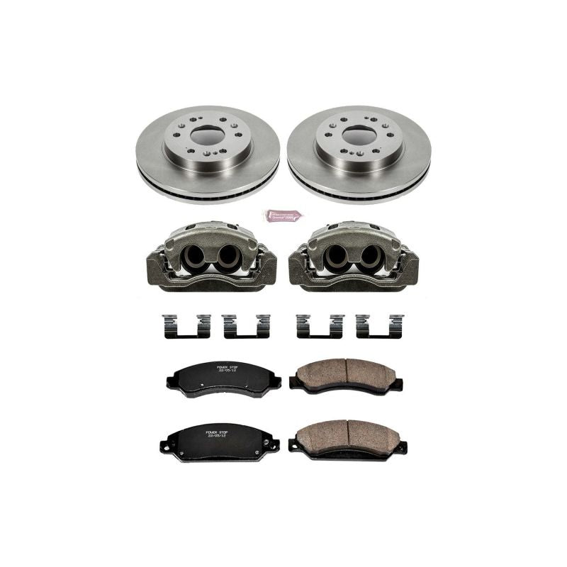 PowerStop Power Stop 2007 GMC Yukon XL 1500 Front Autospecialty Kit w/Cals
