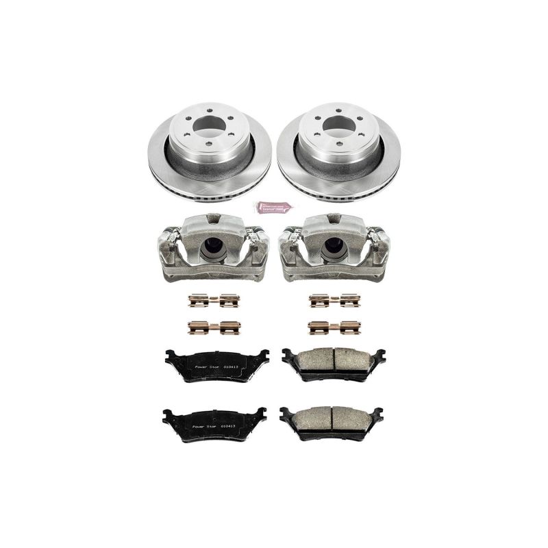 PowerStop Power Stop 12-18 Ford F-150 Rear Autospecialty Kit w/Cals