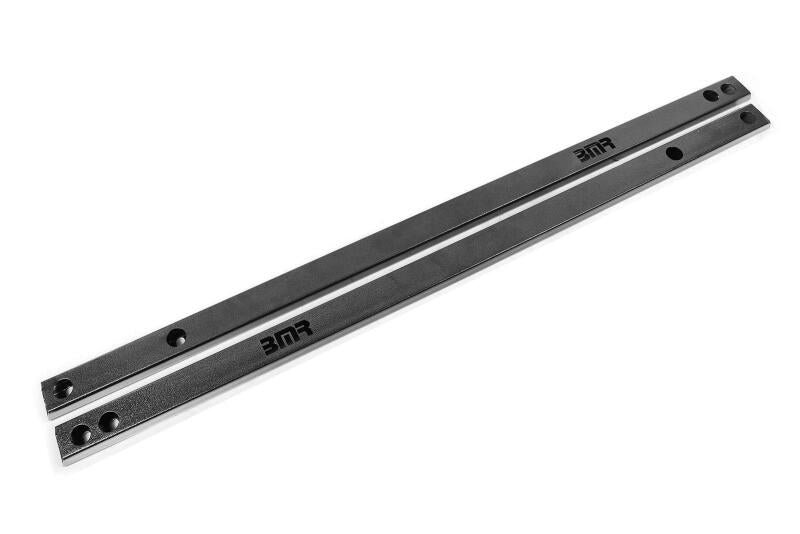 BMR Suspension BMR 15-20 S550 Mustang Chassis Jacking Rails (Shorter Tube) - Black Hammertone