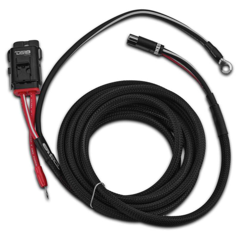 DS18 8-GA Water Resistant Fuse Holder 12 Ft of Power and Ground Wires 4 Door UTV