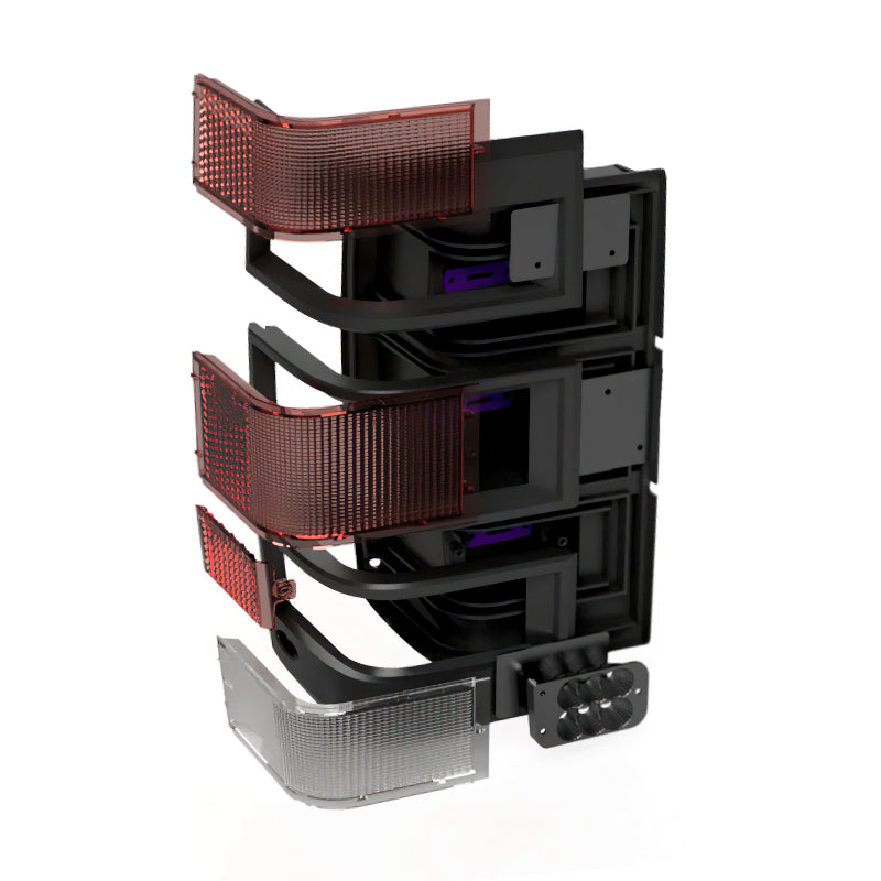 ORACLE Lighting Jeep Comanche MJ LED Tail Lights - Standard Red Lens