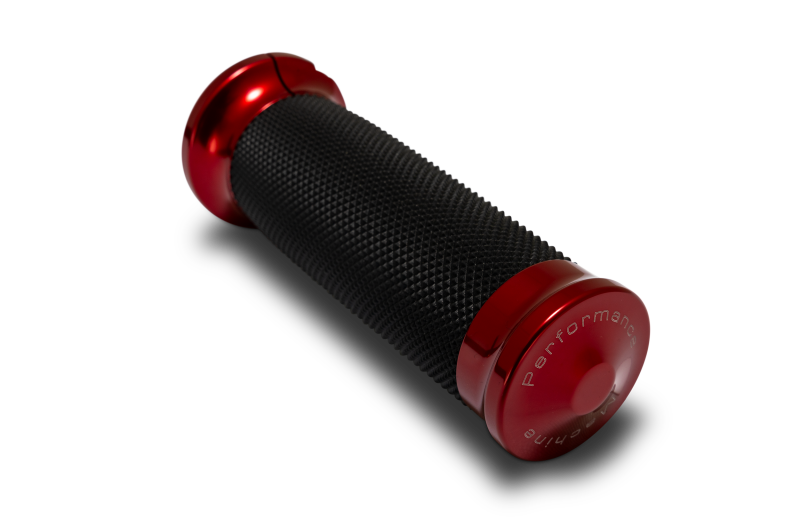 Performance Machine 24-25 Touring, 2025 Softail TBW Contour Handle Grip Set - Red