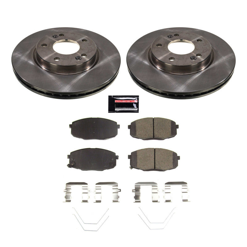 PowerStop Power Stop 19-22 Kia Forte Front Autospecialty Brake Kit