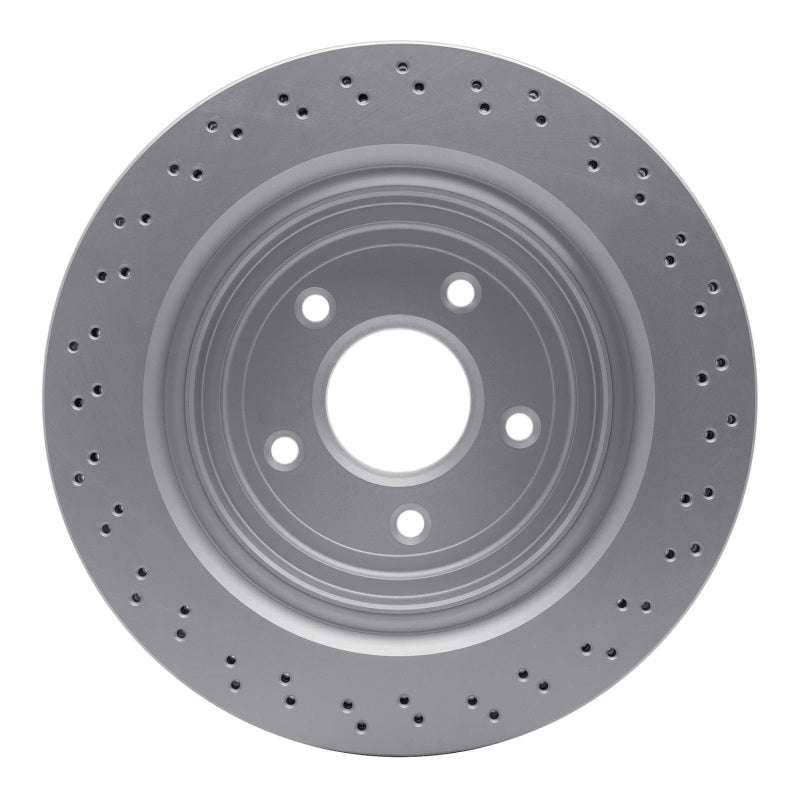 DFC 06-13 Cadillac XLR Rear Drilled Hi-Carbon Alloy Geomet Coated Rotor