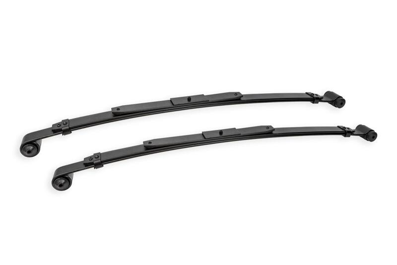 BMR Suspension BMR 67-69 GM F-Body 1st Gen / 68-74 GM X-Body 3rd Gen 3in Drop Rear Lowering Leaf Springs - Black