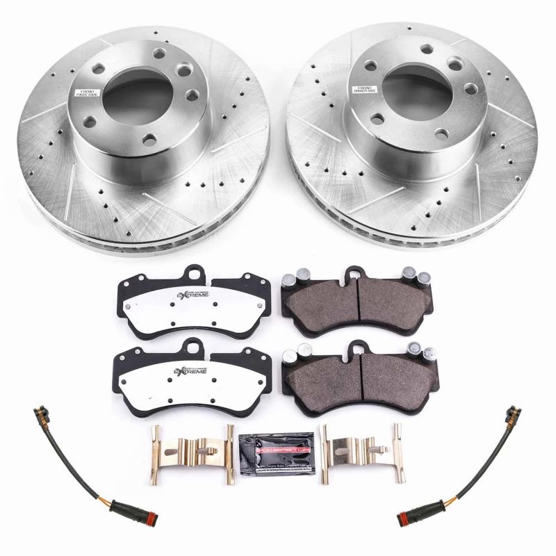 PowerStop Power Stop 17-18 Mercedes-Benz G550 4x4 Front Z26 Street Warrior Brake Kit