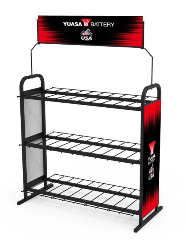 Yuasa Battery Yuasa Large Battery Rack (Holds 16-20 Batteries)