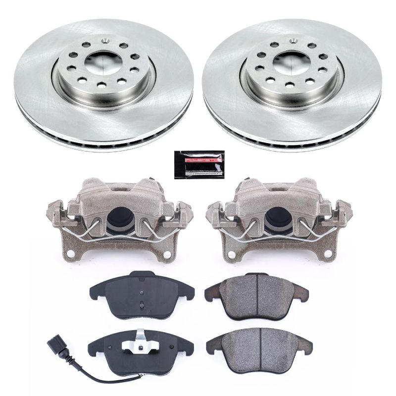 PowerStop Power Stop 15-18 Audi Q3 Front Autospecialty Brake Kit w/Calipers