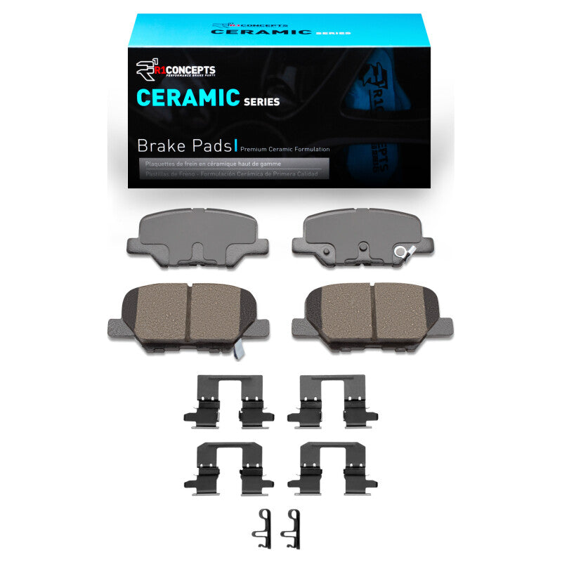 R1 Concepts R1 2013-2025 Mazda 6 Rear R1 Ceramic Pads & Hardware Kit