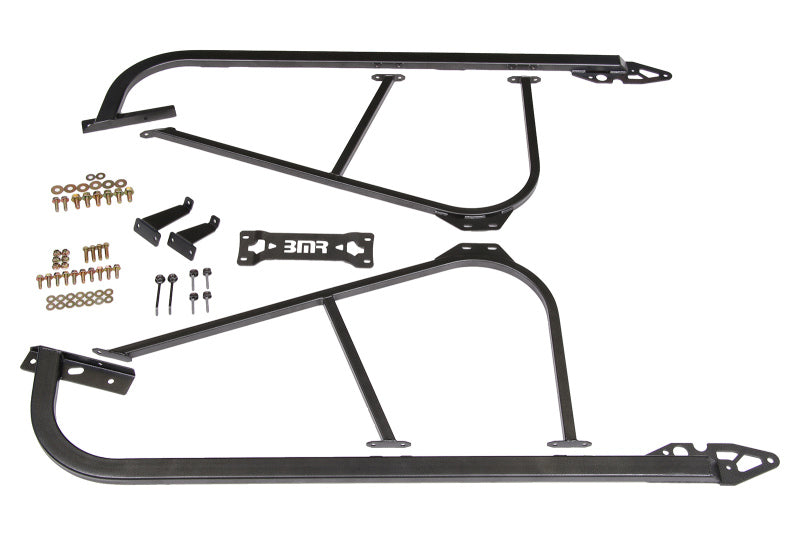 BMR Suspension BMR 08-17 Challenger Bolt-On Subframe Connectors - Black Hammertone