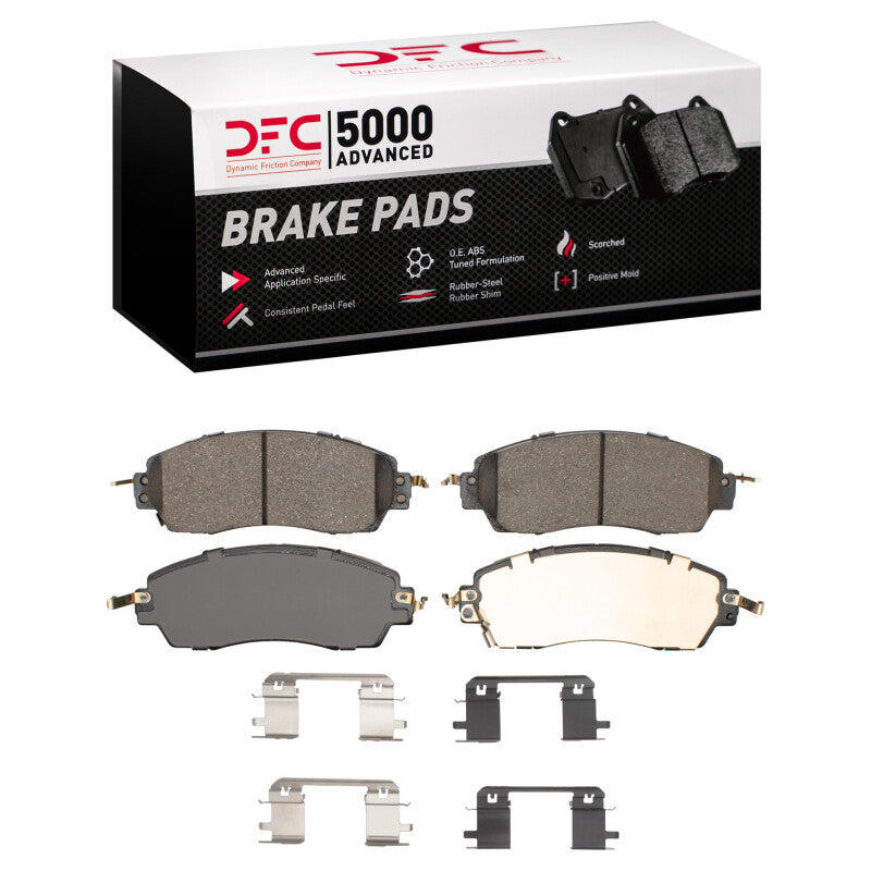 DFC 23-25 Honda CR-V Front 5000 Advanced Ceramic Brake Pads and Hardware Kit