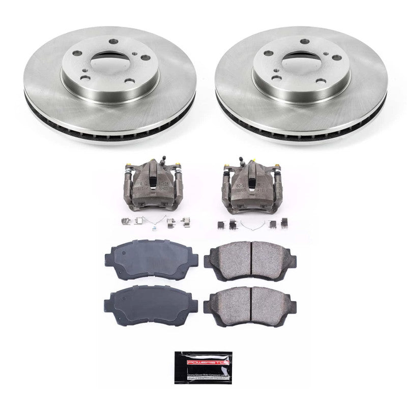 PowerStop Power Stop 98-00 Toyota Sienna Front Autospecialty Kit w/Calipers