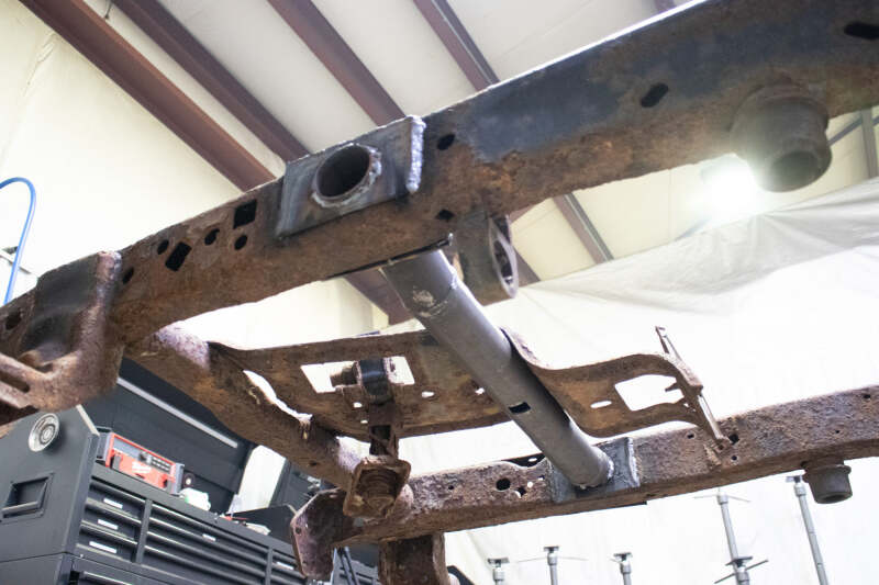 Rustbuster Forward Spare Tire Crossmember
