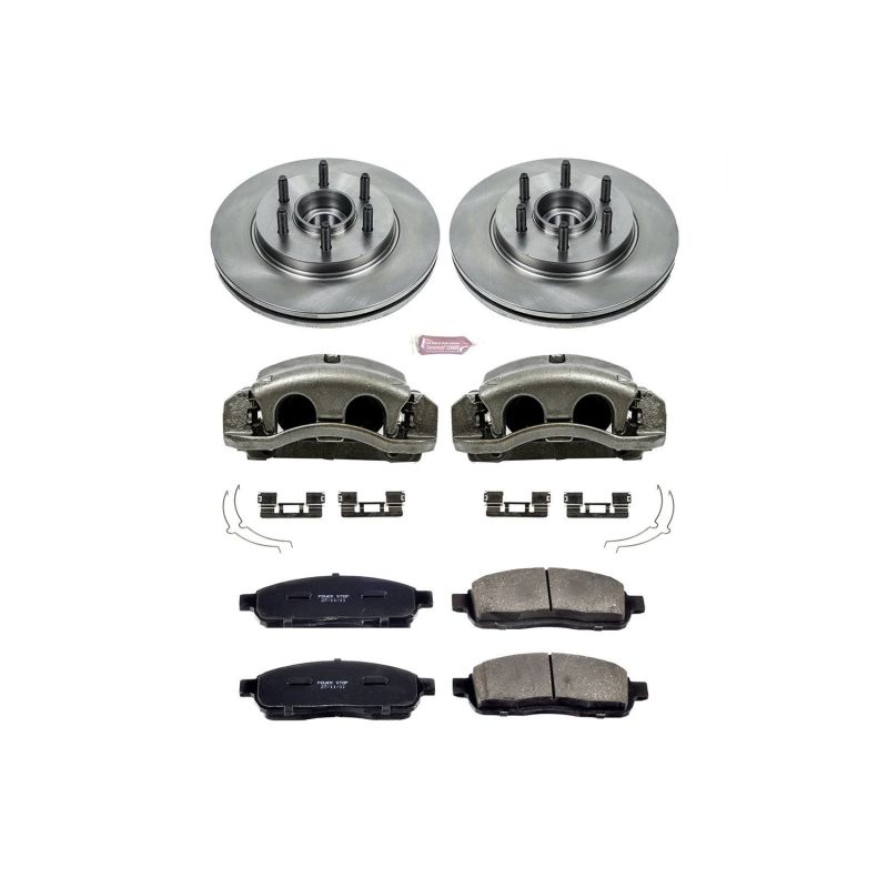 PowerStop Power Stop 06-08 Lincoln Mark LT Front Autospecialty Kit w/Cals