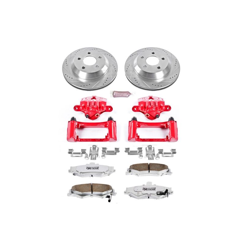 PowerStop Power Stop 98-02 Chevrolet Camaro Rear Z26 Street Warrior Brake Kit w/Calipers
