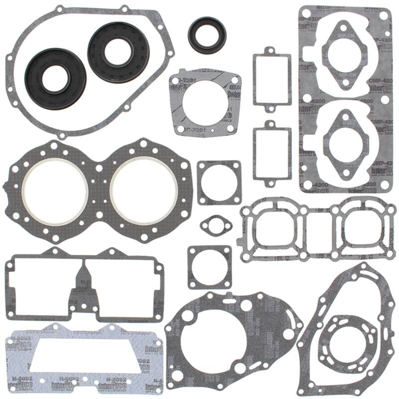 Vertex Pistons Vertex Gaskets 94-95 Yamaha 700 FX1 Complete Gasket Kit w/ Oil Seals