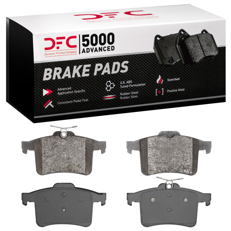 DFC 10-19 Jaguar XKR Rear 5000 Advanced Low Metallic Brake Pads