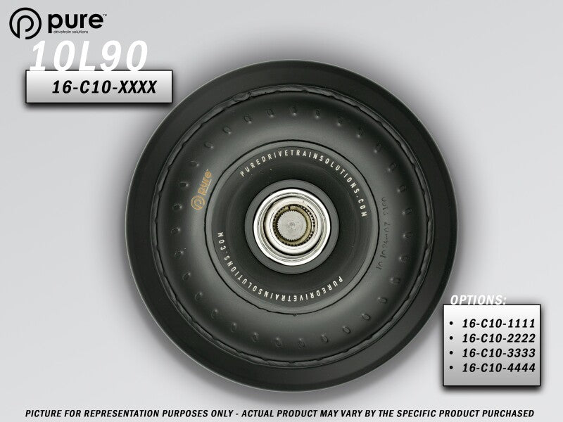 Pure Drivetrain Solutions Pure Drivetrain 10L80/10L90 Chevy High Performance Billet Torque Converter - All Motor w/ 6.2 LT4
