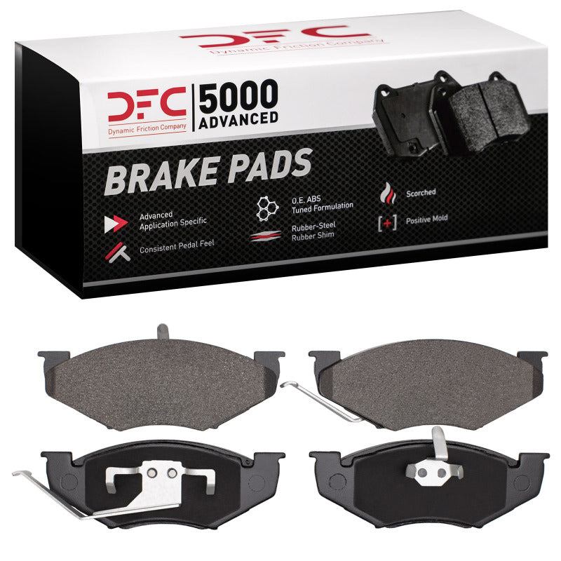 DFC 820090 Chrysler LeBaron Front 5000 Advanced Semi Metallic Brake Pads