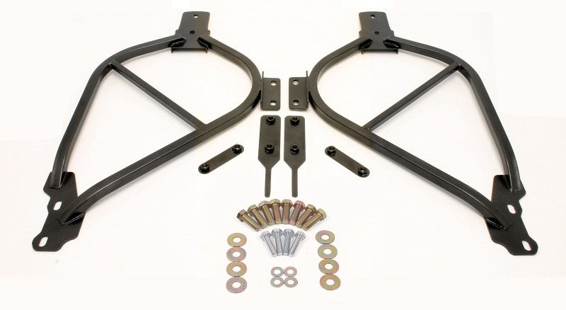 BMR Suspension BMR 14-17 Chevy SS Bolt-On Subframe Connectors - Black Hammertone
