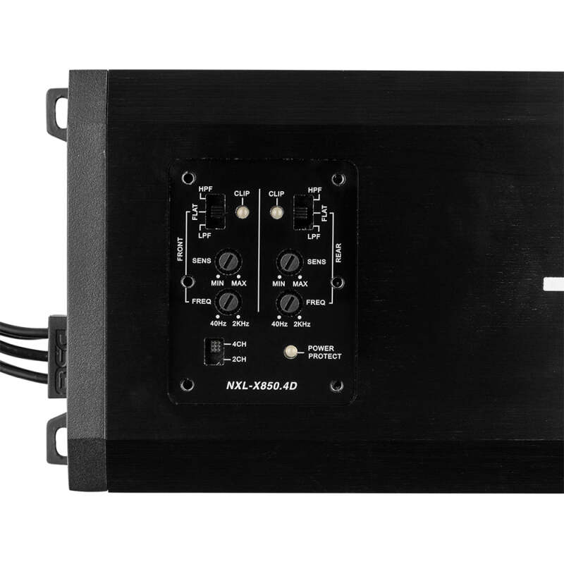 DS18 4-Channel Class-D Amp Full-Range 4 x 250 Watts RMS at4 ohm IP67 Waterproof Rating