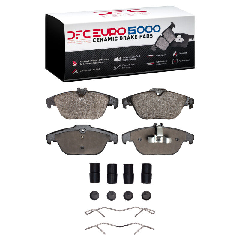 DFC 09-15 Mercedes-Benz GLK280 (Mexico) Rear Euro 5000 Ceramic Brake Pads and Hardware Kit