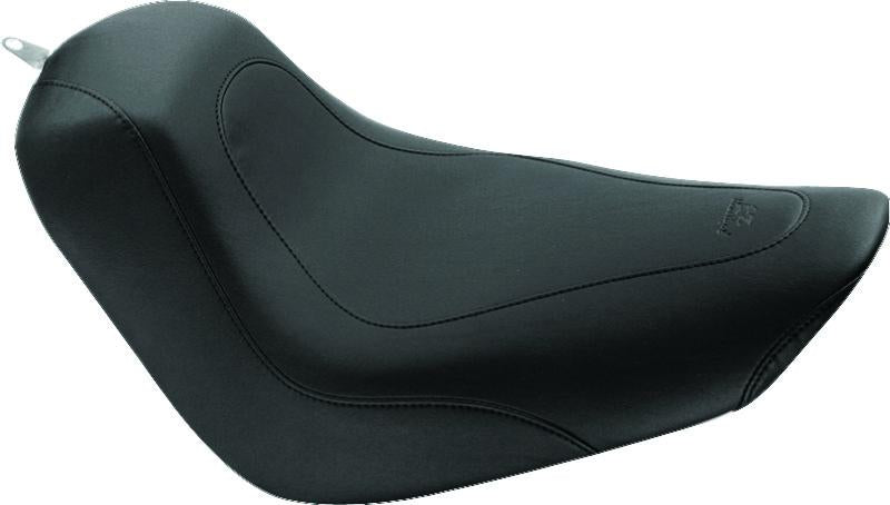 Mustang Motorcycle Mustang 06-17 Harley Softail Wide Tire (200mm) Solo Seat - Black