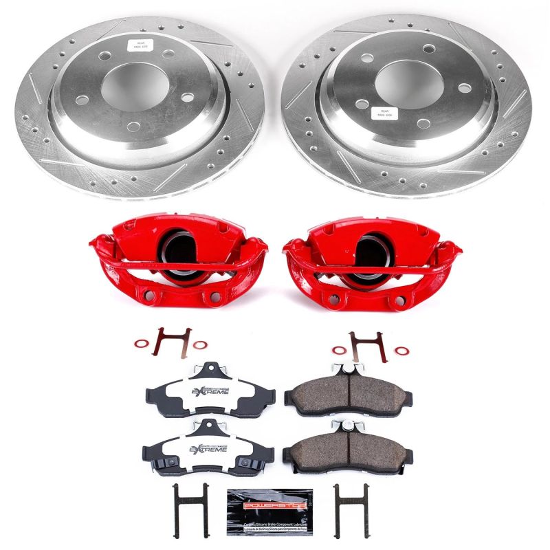 PowerStop Power Stop 94-96 Chevrolet Caprice Rear Z26 Street Warrior Brake Kit w/Calipers