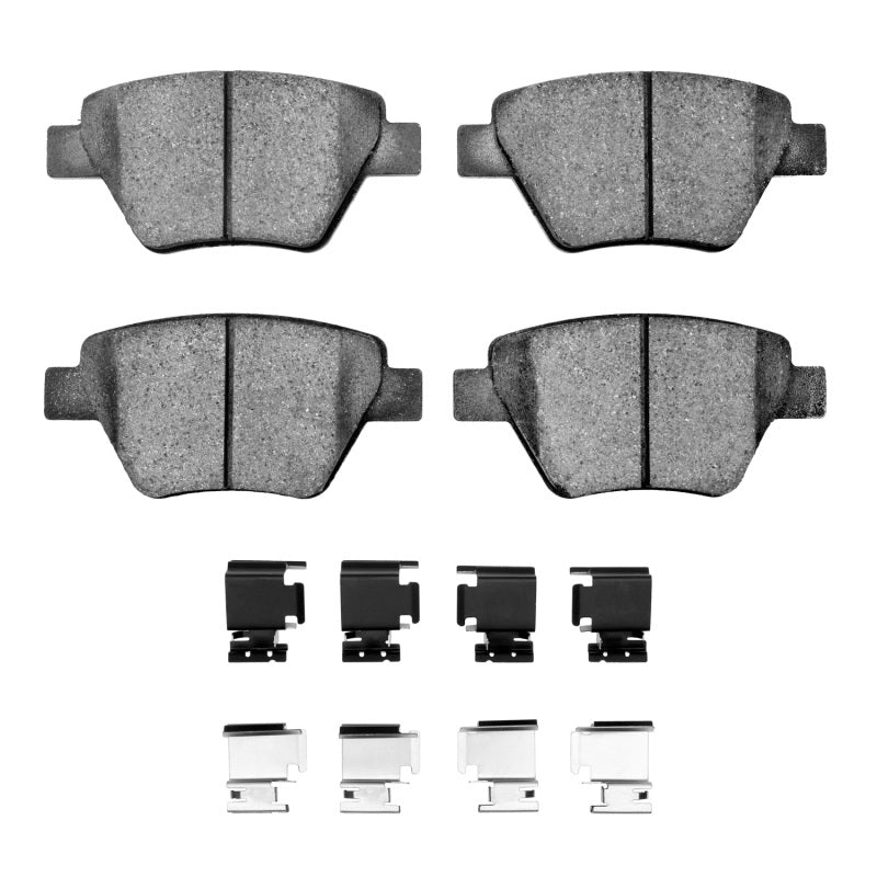 R1 Concepts R1 2005-2016 Audi A3 Quattro Rear R1 Euro Ceramic Pads & Hardware Kit
