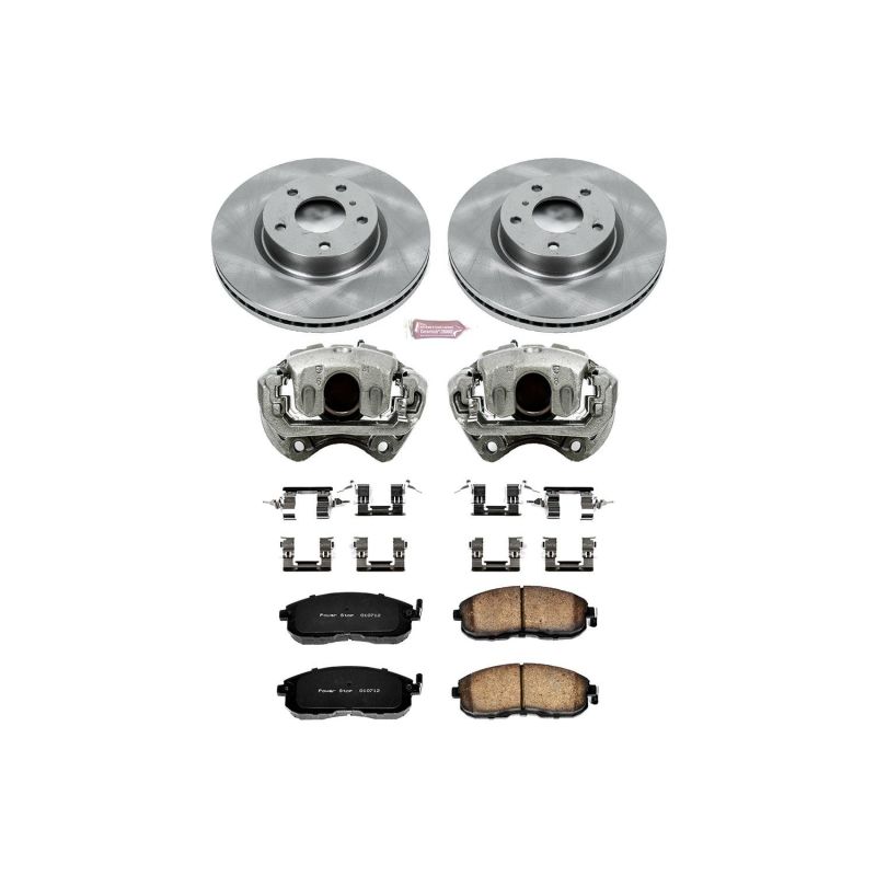 PowerStop Power Stop 03-05 Infiniti G35 Front Autospecialty Brake Kit w/Calipers