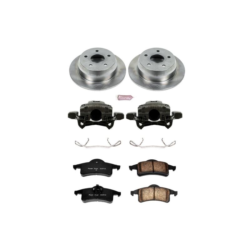 PowerStop Power Stop 99-04 Jeep Grand Cherokee Rear Autospecialty Brake Kit w/Calipers