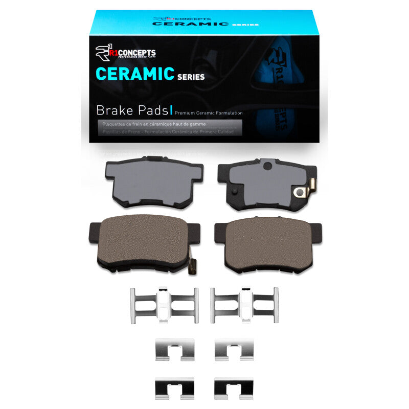 R1 Concepts R1 1991-2012 Acura RL Rear R1 Ceramic Pads & Hardware Kit