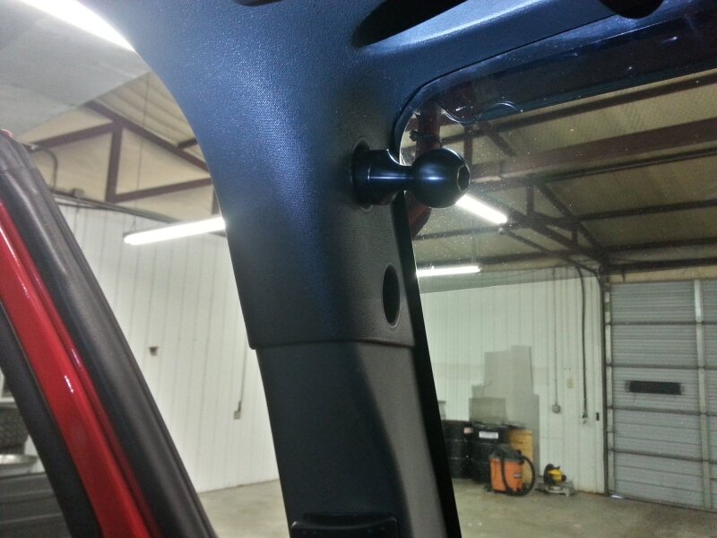 sPOD CMM Offroad 07-18 Jeep Wrangler JK A-Pillar Ball Mount