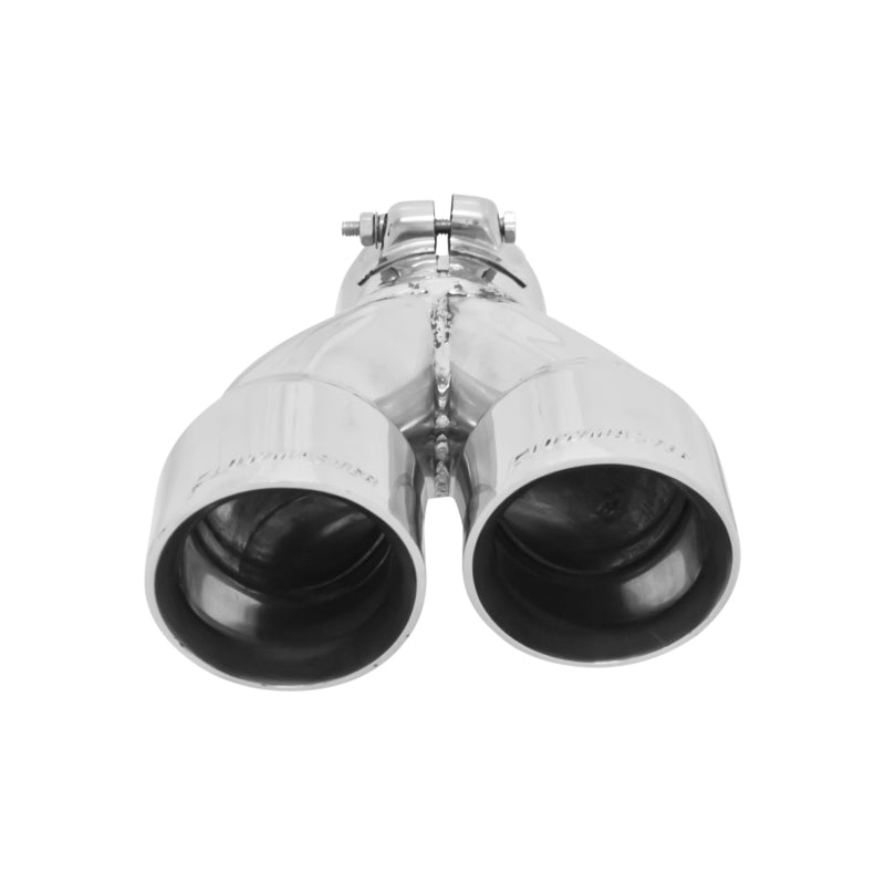 Flowmaster SS Tip 2.5in.IN x 3in. Dual Angle Clamp-R