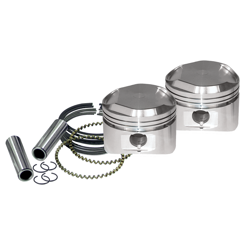 S&S Cycle 84-99 BT 89in High Compression Stroker Pistons - .010in