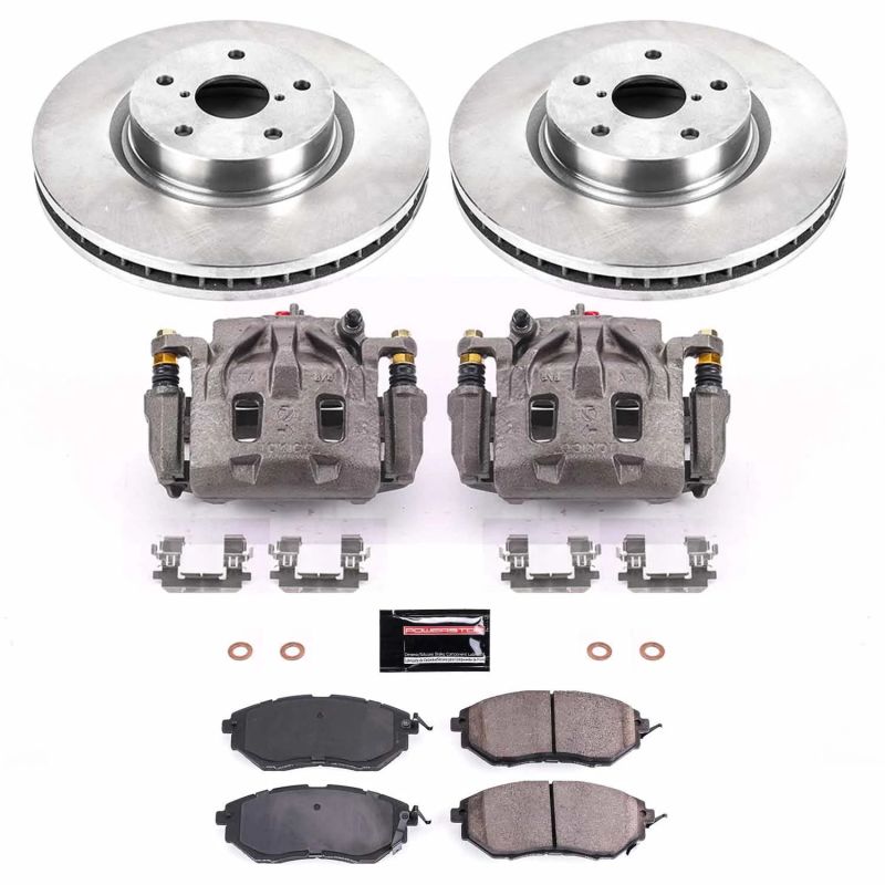 PowerStop Power Stop 15-20 Subaru WRX Front Autospecialty Kit w/Cals