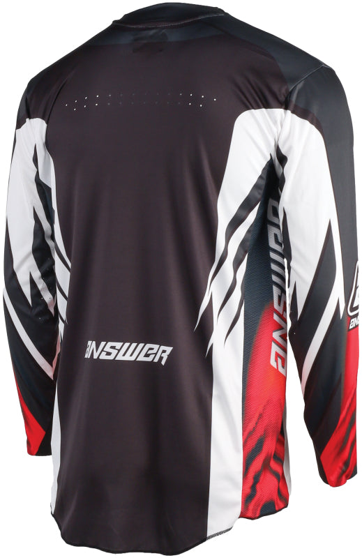 Answer Elite Xotic Jersey Crimson/Black Youth - XL