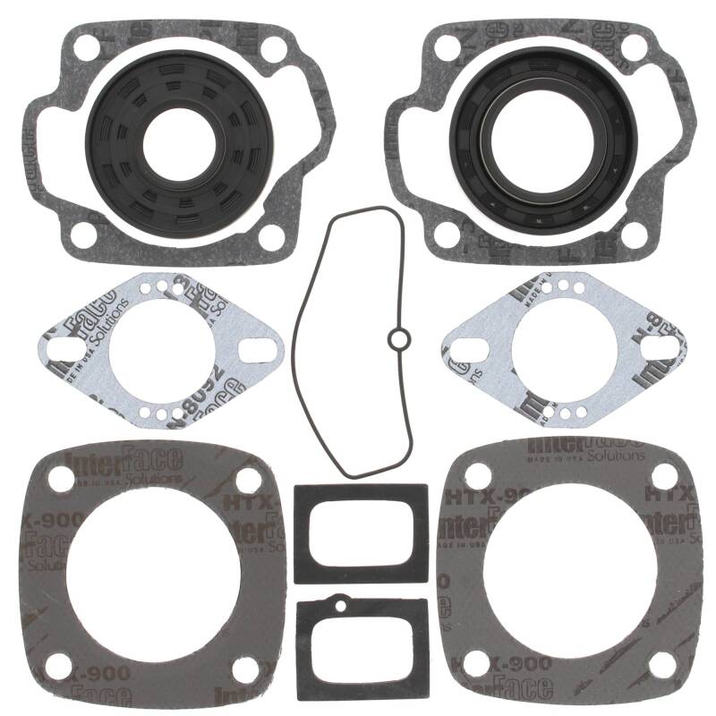 Vertex Pistons Vertex Gaskets 1975 Moto Ski Nuvik 305 FC/2 Complete Gasket Kit w/ Oil Seals