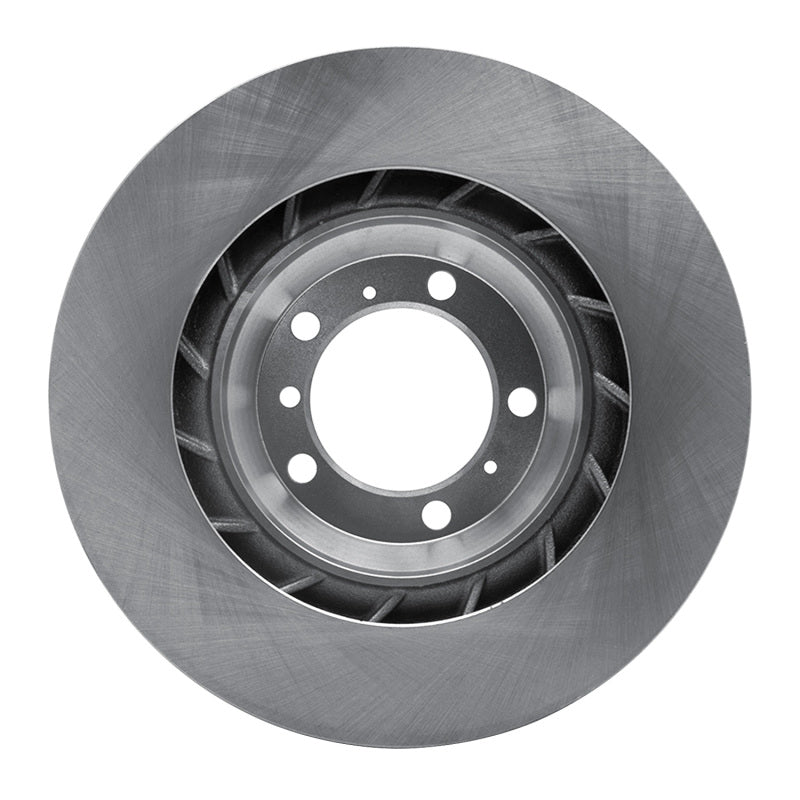 R1 Concepts R1 07-16 Porsche Panamera Right Rear Drilled & Slotted Silver Brake Rotor