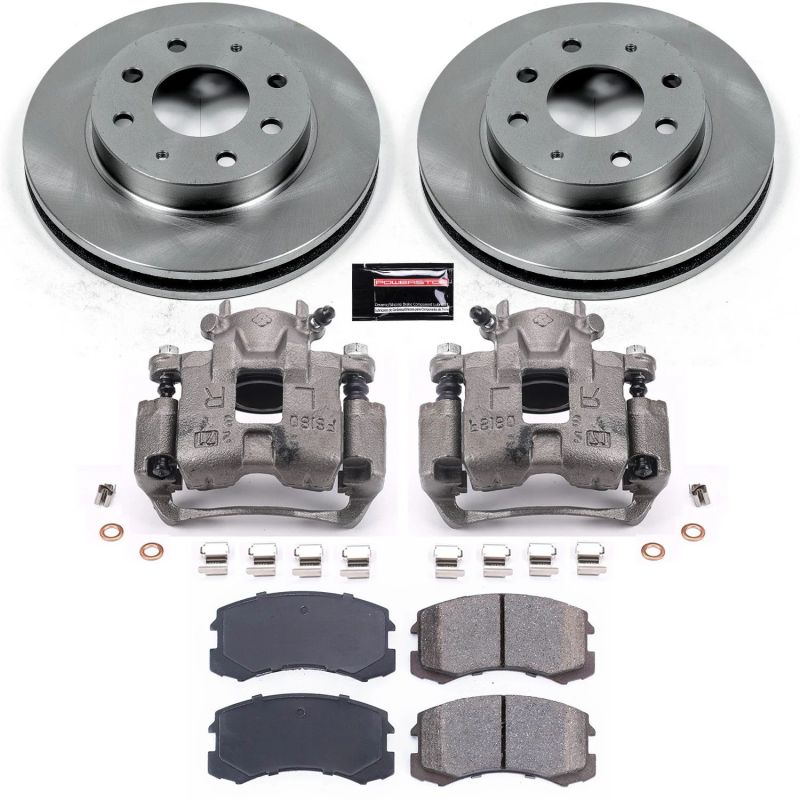 PowerStop Power Stop 02-07 Mitsubishi Lancer Front Autospecialty Brake Kit w/Calipers