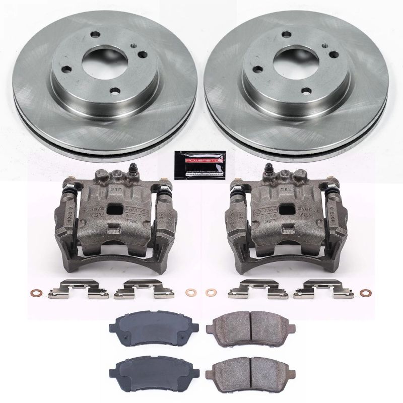 PowerStop Power Stop 11-19 Ford Fiesta Front Autospecialty Brake Kit w/Calipers