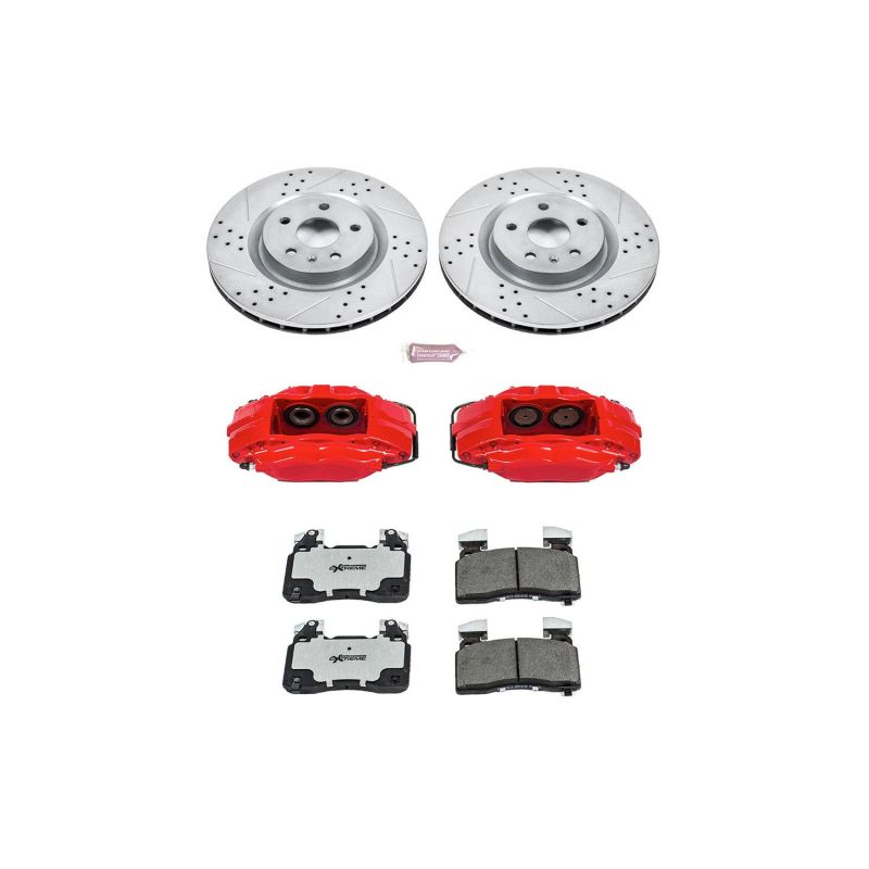 PowerStop Power Stop 10-15 Chevrolet Camaro Front Z26 Street Kit w/Cals