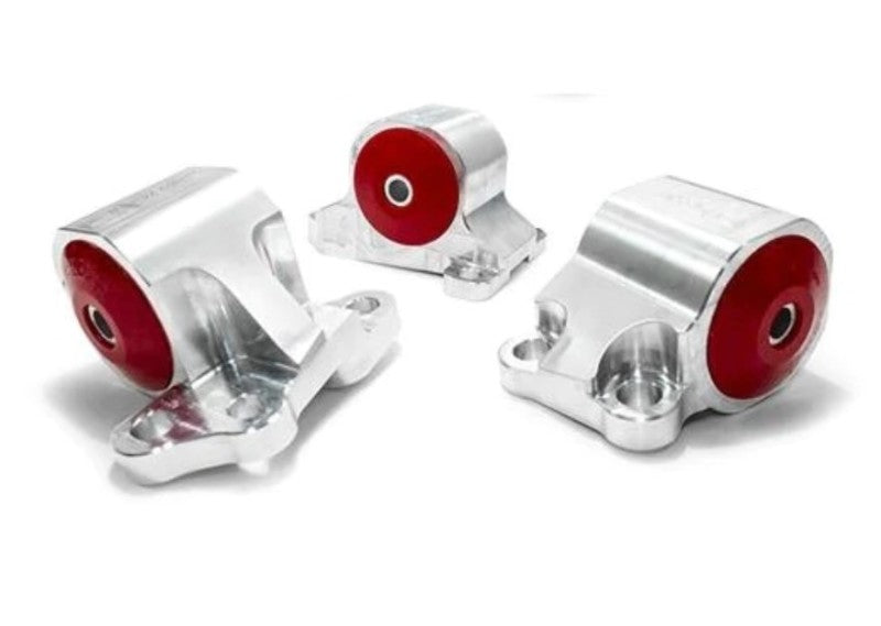 Innovative Mounts Innovative 92-95 Civic B/D Series Black Aluminum Mounts 95A Bushings (2 Bolt)