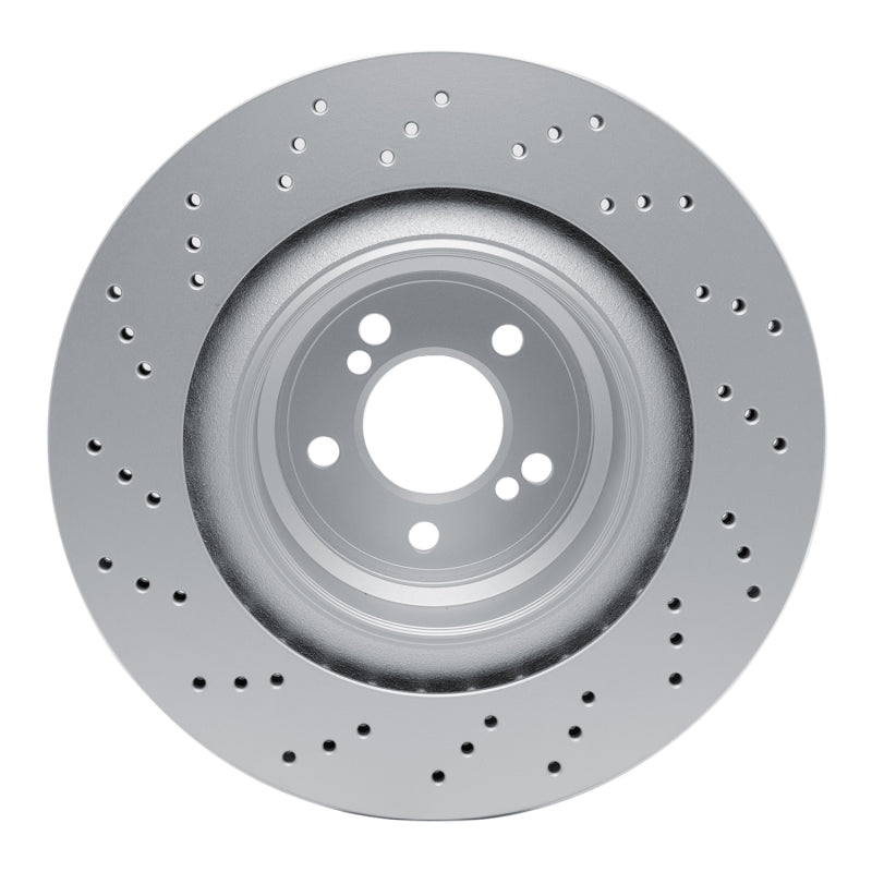 DFC 15-19 BMW X6 Right Rear Drilled GeoSPEC Coated Rotor