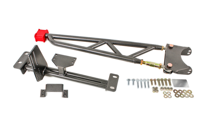 BMR Suspension BMR 93-02 F-Body w/o DSL Torque Arm Tunnel Mount (For Stock Exhaust) - Black Hammertone