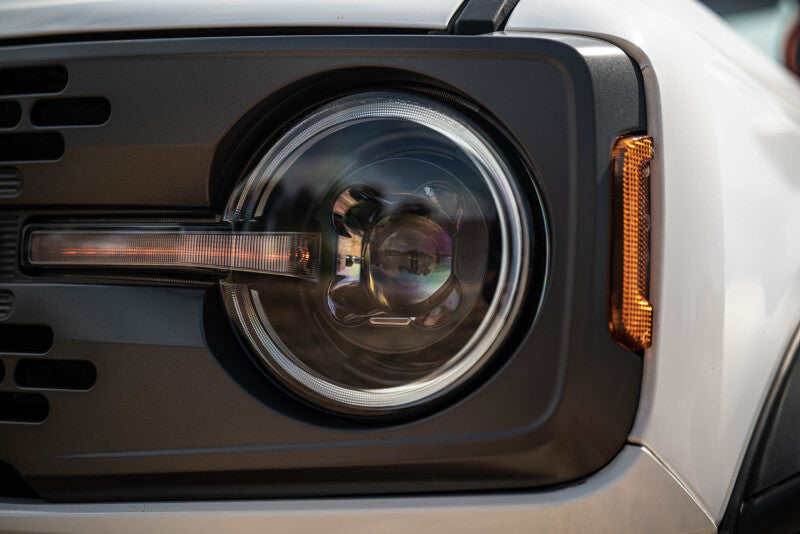 DV8 Offroad 2021-2025 Ford Bronco Black Headlights